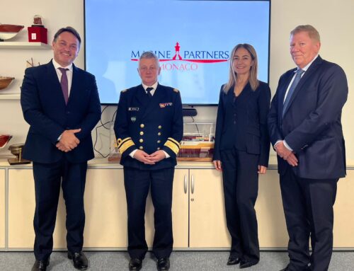 Admiral Tanguy Botman Visits Marine Partners in Monaco : Dialogue on Human Capital in the Maritime Sector